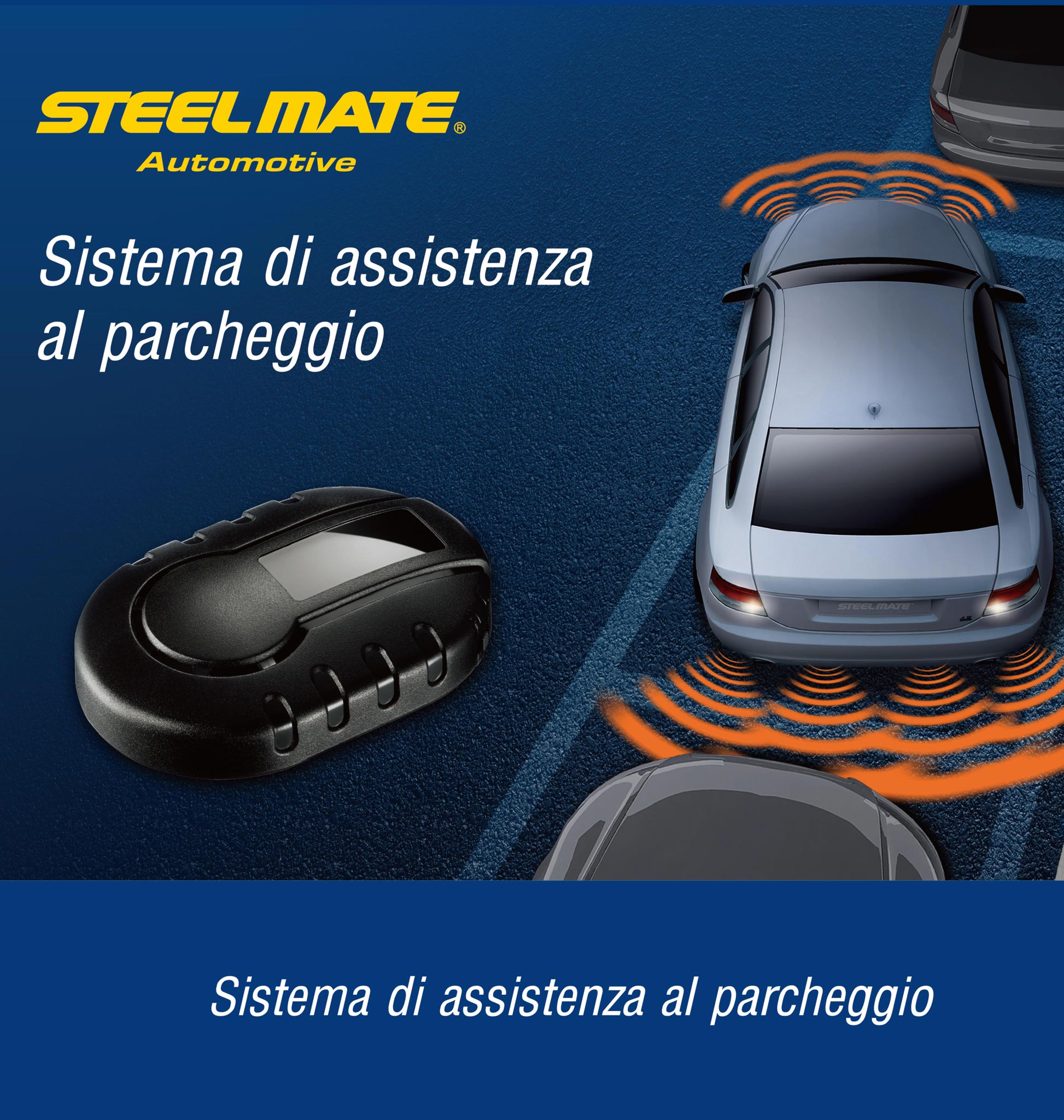 Sensore di parcheggio posteriore e anteriore a filo - Vendita online –  Steelmate Italia