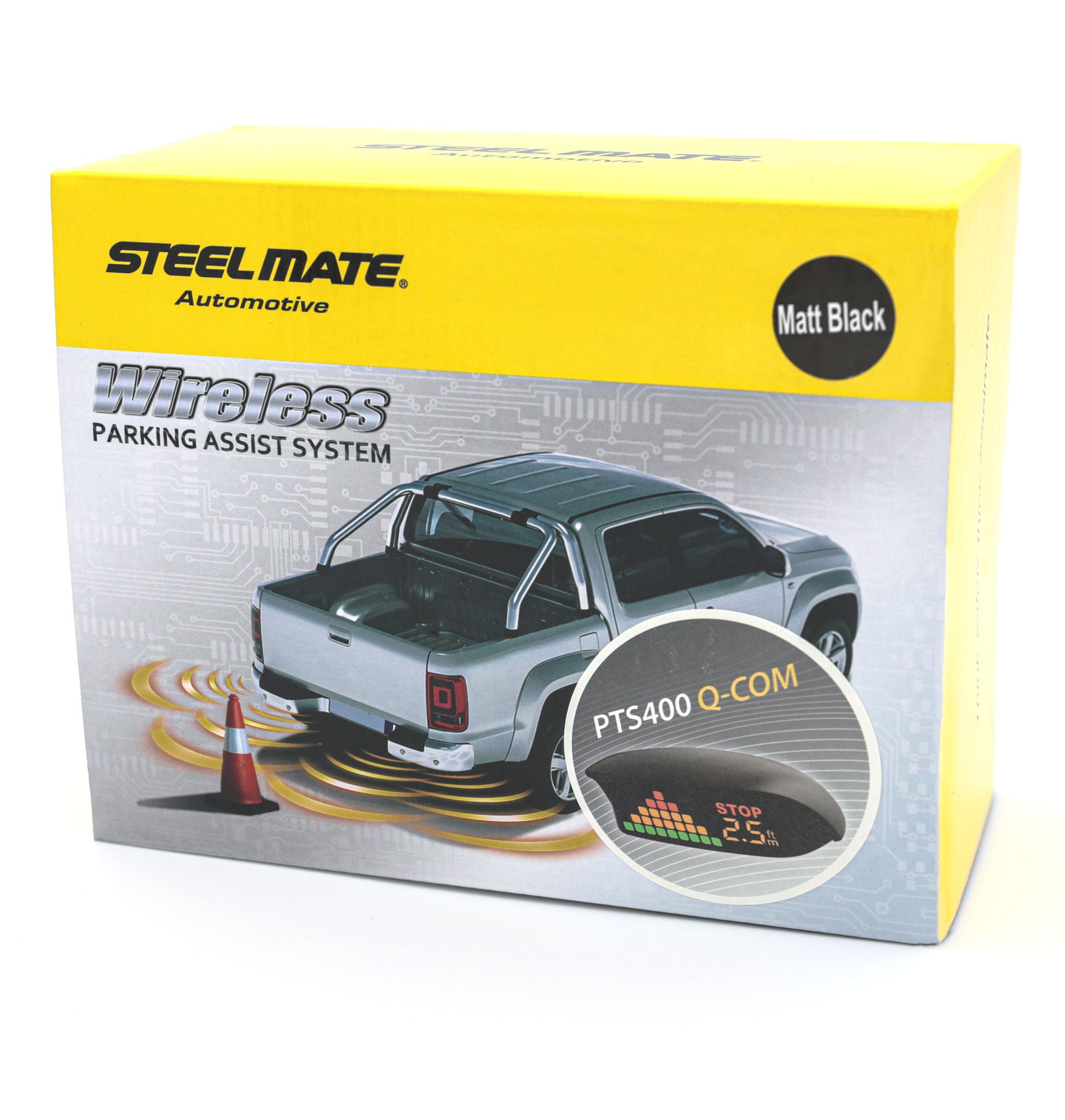 parcheggio camper e auto Sensori di parcheggio Track Camper e veicoli commerciali – Steelmate Italia